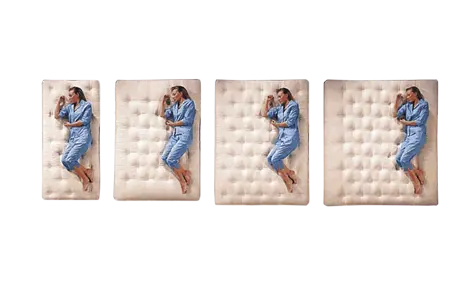 Structura internă a saltelei ortopedice standard